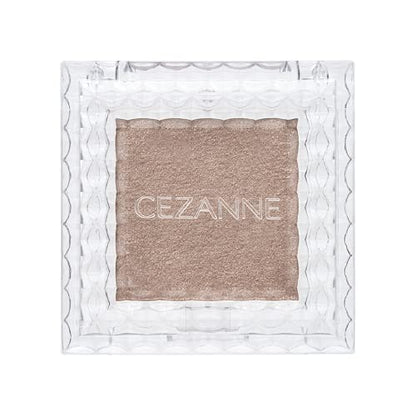 CEZANNE Single Color Eyeshadow Grayish Brown Moisture Texture Powder 1g