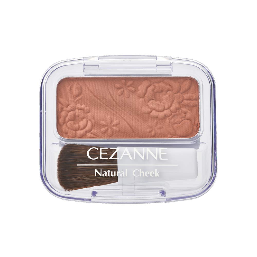 CEZANNE Natural Cheek Blush 4g High Pigmentation Orange Beige