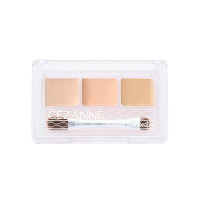 CEZANNE Multi-Color Concealer Palette 4.5g for Flawless Coverage