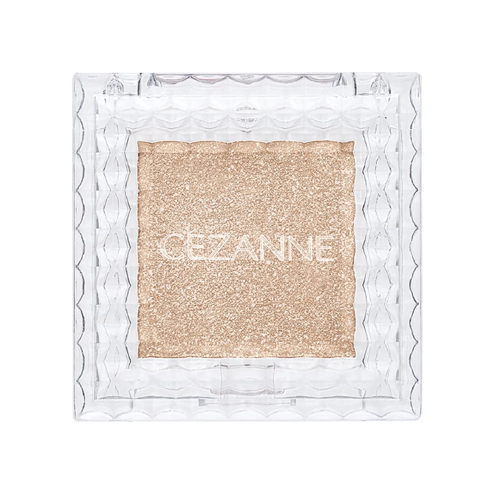 CEZANNE Single Color Eyeshadow 04 Clear Lame 1.0g for Vibrant Looks