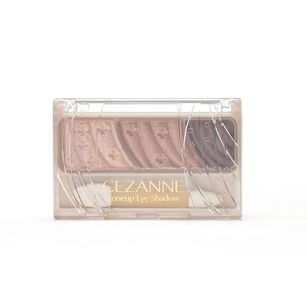 Cezanne Tone Up Eyeshadow Powder 02 Rose Brown 1 Piece