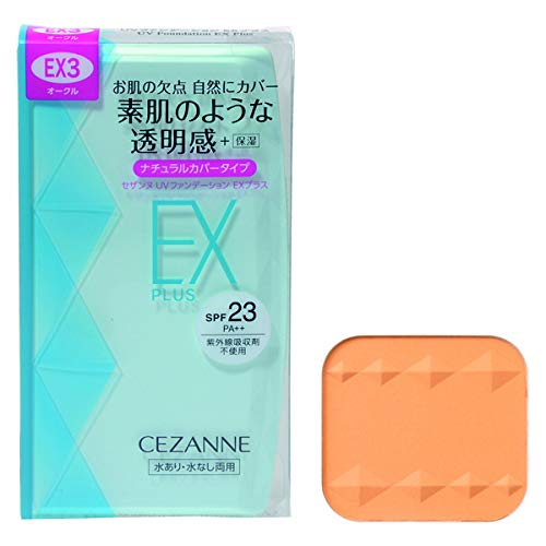 CEZANNE UV Foundation EX Plus Ocher SPF23 PA++