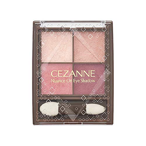 CEZANNE Nuance On Eyeshadow 02 Rose Quartz 4-Color Eyeshadow 4g