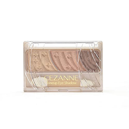 CEZANNE Tone Up Eyeshadow Honey Brown 2.6g for Bright Eyes