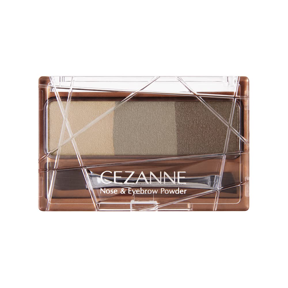 CEZANNE Eyebrow Powder with Nose Shadow 3g Olive