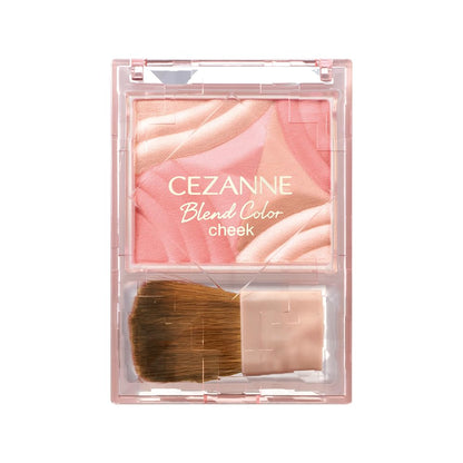 CEZANNE Blend Color Cheek Coral Symphony 4.5g for a Natural Flush