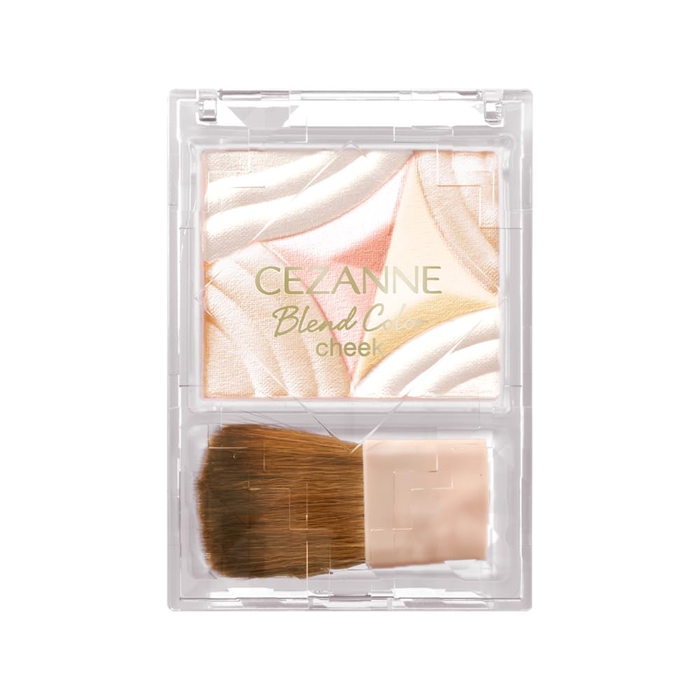 CEZANNE Blending Color Cheek H1 Pale Highlight 4.5g for Radiant Glow