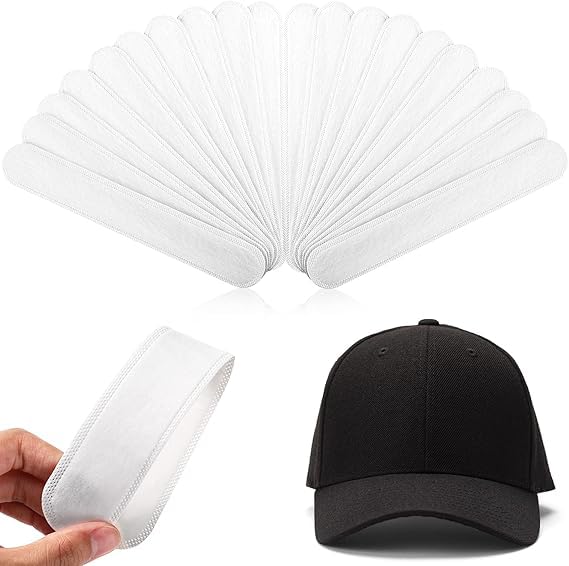 Chaojibao Sweat Absorbent Sheets for Hats 30 Count