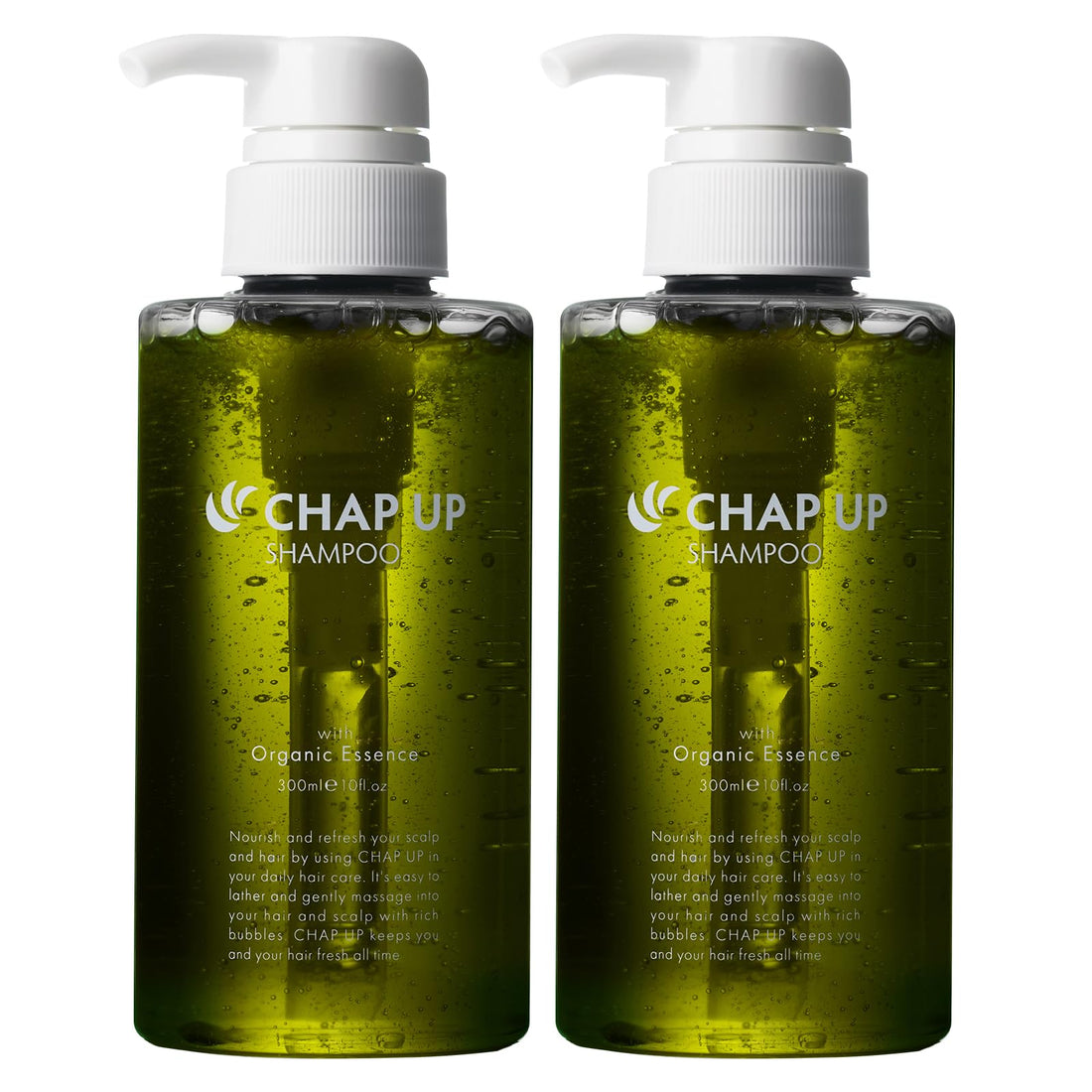 CHAPUP Rich Foam Rinse-in Scalp Shampoo 300mL Duo