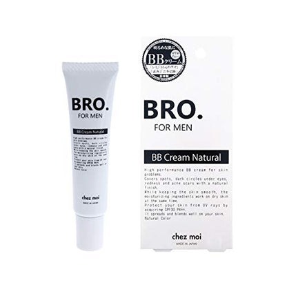 chezmoi BB Cream for Men Natural Finish 20g