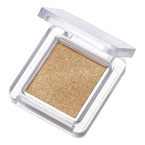 Chifure Single Color Eyeshadow 743 Brown Shade with Gold Pearl