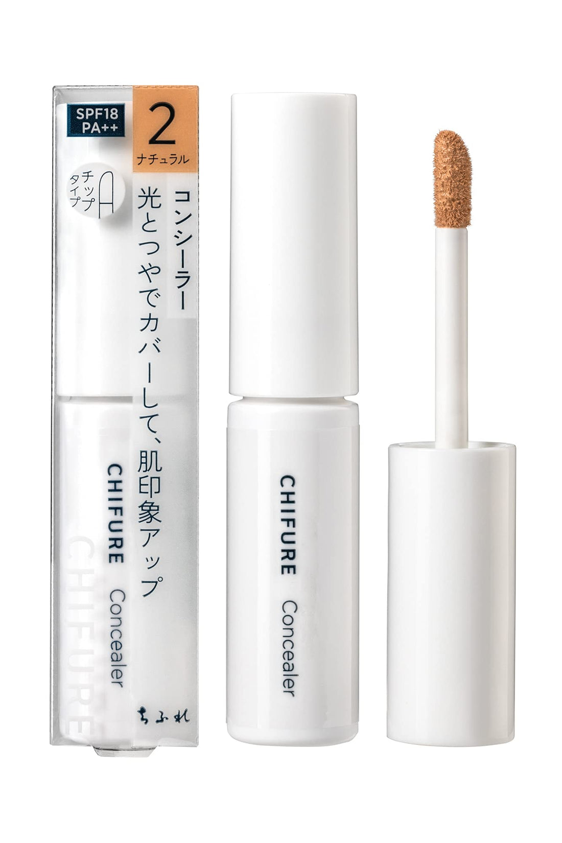 Chifure Concealer Chip Type Natural 6g for Flawless Skin