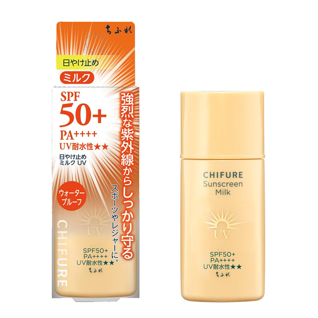 Chifure Sunscreen Milk SPF 50+ PA++++ 30ml for Daily UV Protection