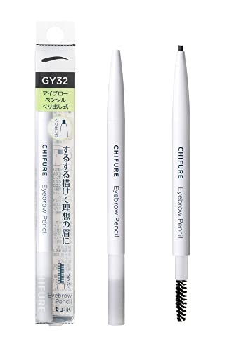 Chifure Eyebrow Pencil Twist-Up 32 Gray Smooth Finish