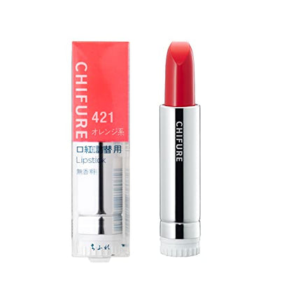 Chifure Lipstick Refill 421 Orange Series Moisturizing Formula