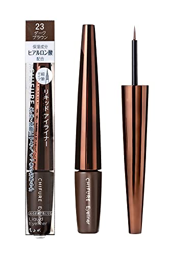 Chifure Liquid Eyeliner Dark Brown 0.5ml Precision Application