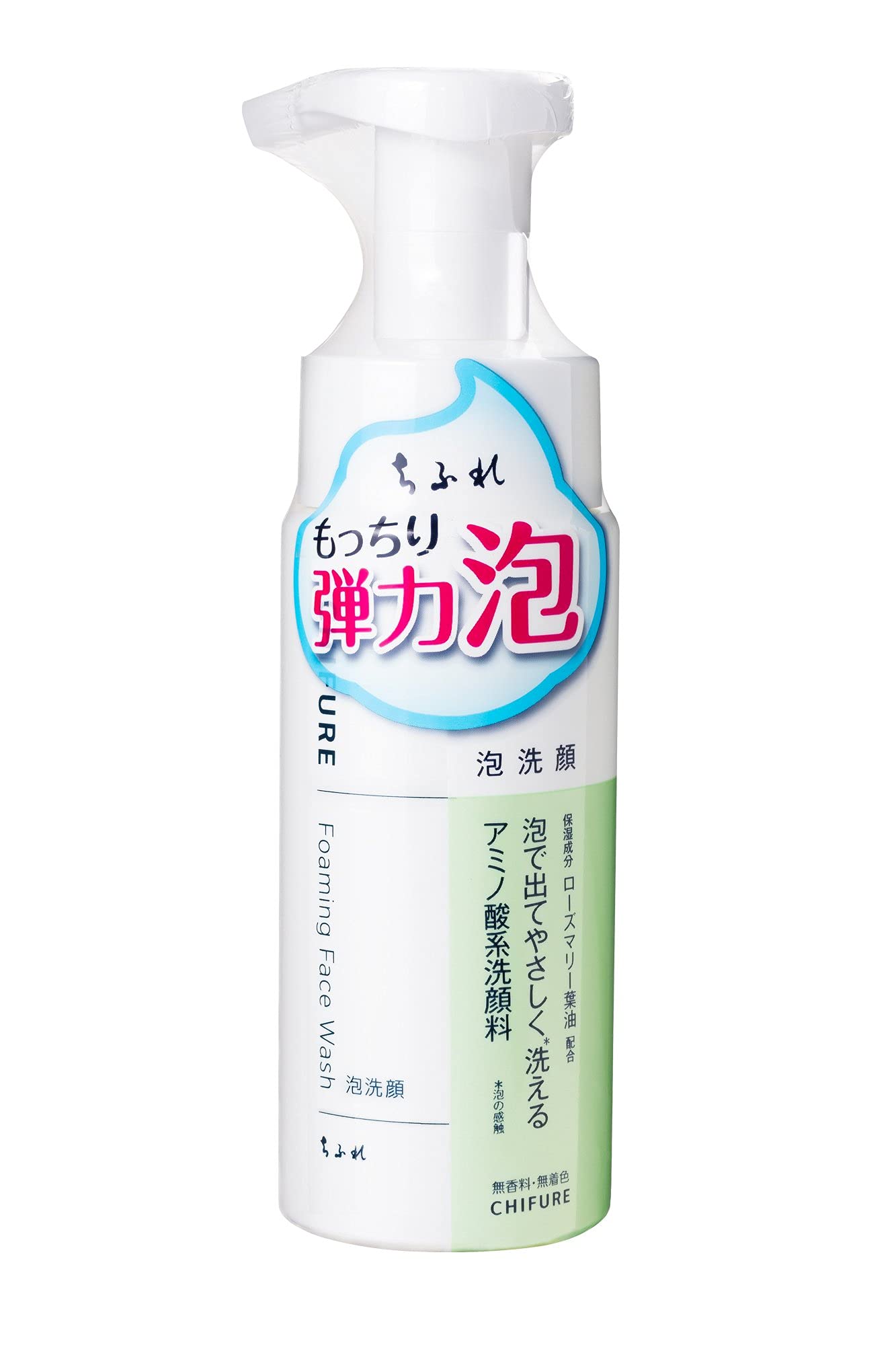 Chifure Foaming Facial Cleanser Pump 180ml for Gentle Cleansing