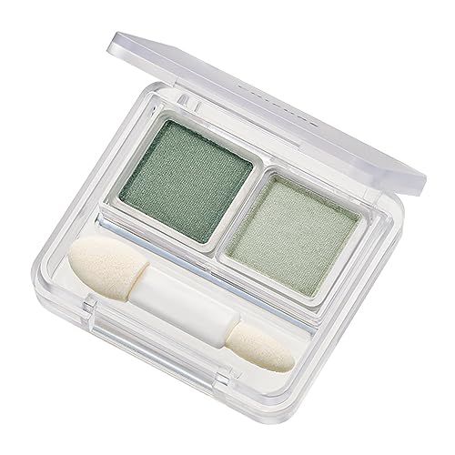 Chifure Twin Color Eyeshadow 84 Green Series for Vibrant Looks