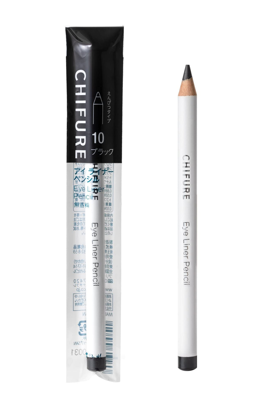 Chifure Eyeliner Pencil Black for Precise Definition