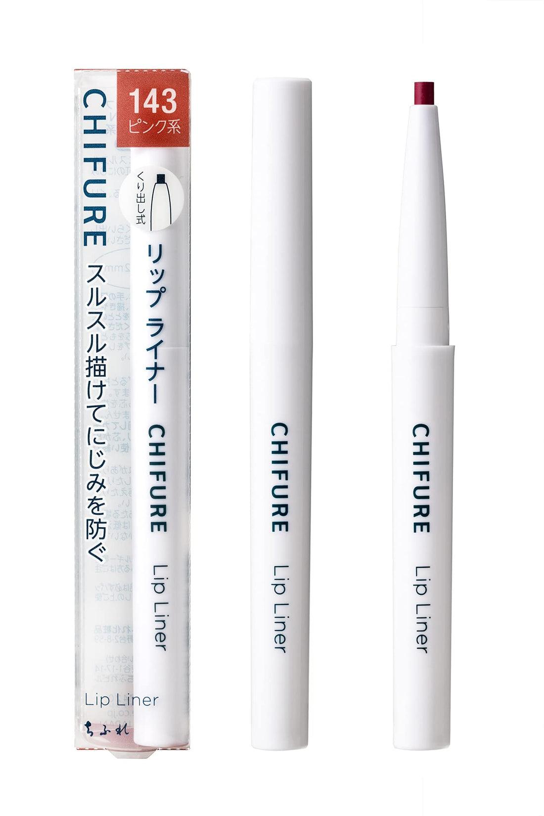 Chifure Lip Liner Pink Shade Fragrance-Free Easy Application