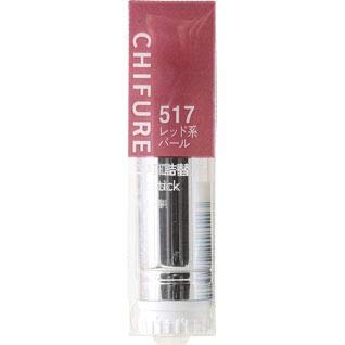Chifure Lipstick Refill 517 Red Pearl with Hyaluronic Acid