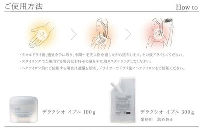 Chiyodakagaku Deluxio Hair Treatment 100g for Japanese Hair Care