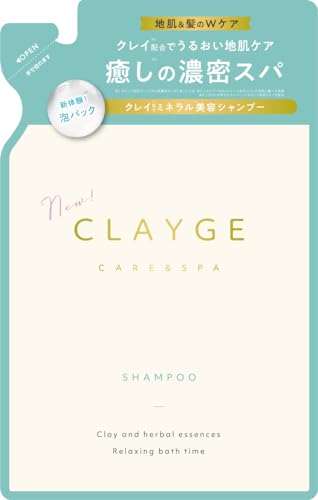 CLAYGE Shampooing SR pour Cheveux Secs 400ml