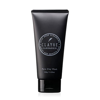 CLAYGE Pore Clay Wash 120g Deep Cleansing Face Wash