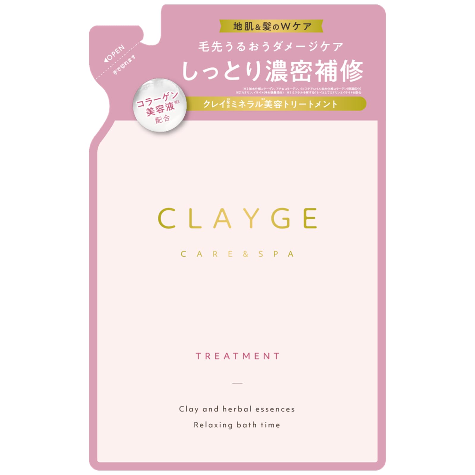 CLAYGE Treatment M Moisturizing Refill 400ml