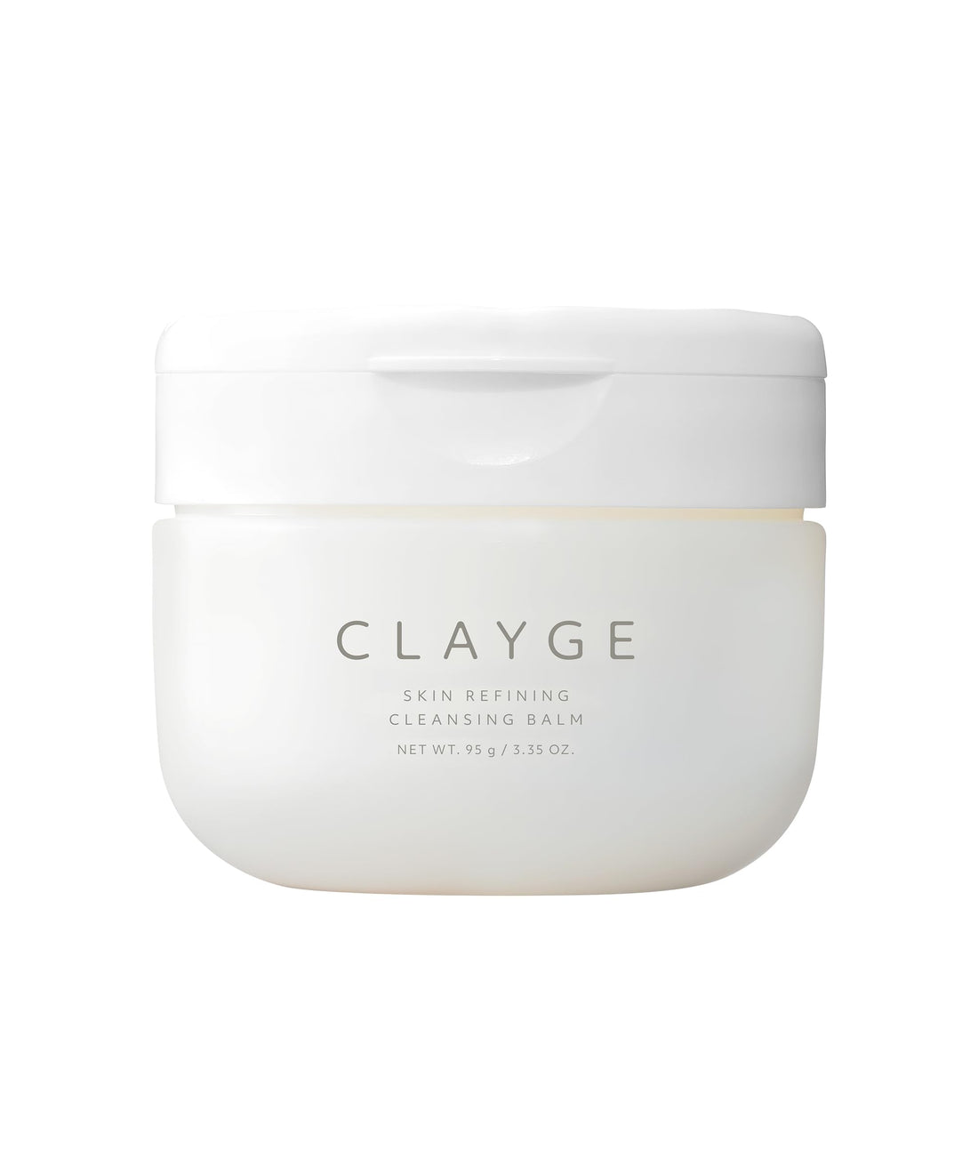 CLAYGE Baume nettoyant raffermissant pour la peau 95g Démaquillant Soin des teints ternes Soin des pores Blanc