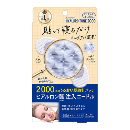 clearturn Micropatch Hydratant avec Acide Hyaluronique 3 Patchs