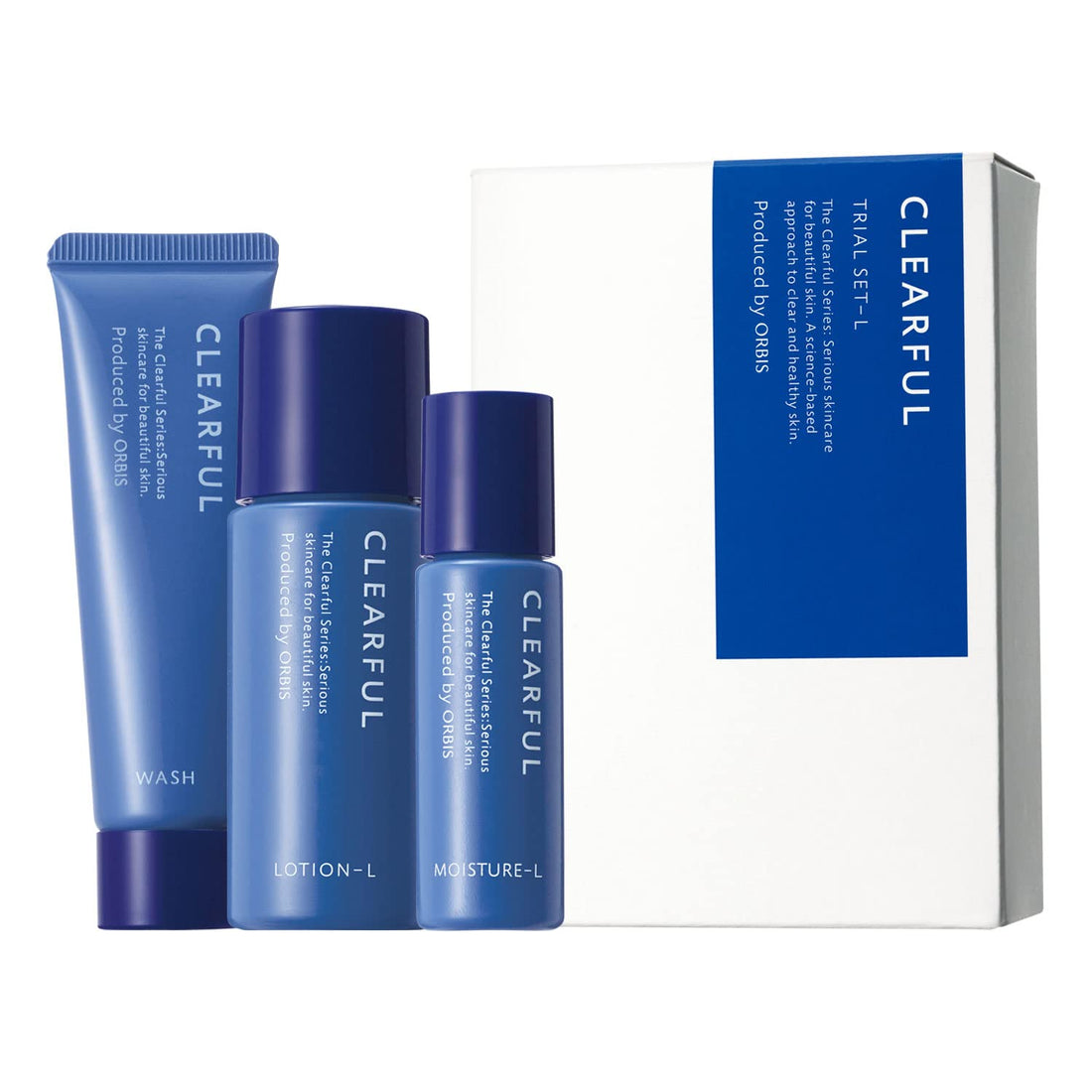 CLEARFUL Clear Full Trial Set for Gentle Skin Care 2-Week Supply
