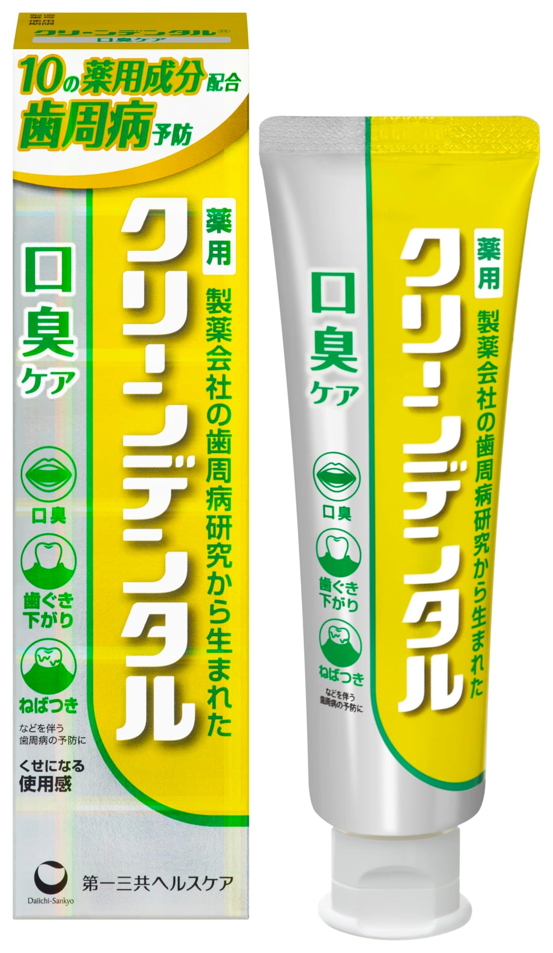 Clean Dental Bad Breath Care Toothpaste 100g with Refreshing Flavor