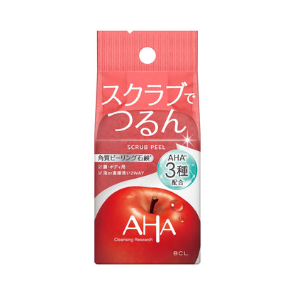 CLEANSING RESEARCH Exfoliating Soap 100g with Triple AHA and Clay Scrub
