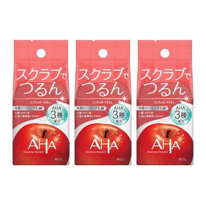 CLEANSING RESEARCH クレンジングリサーチ ソープ スクラブ&amp;ピール 100g 3個セット リニューアル ピーリングソープ ピールバー 角質ケア 洗顔石鹸 固形石鹸