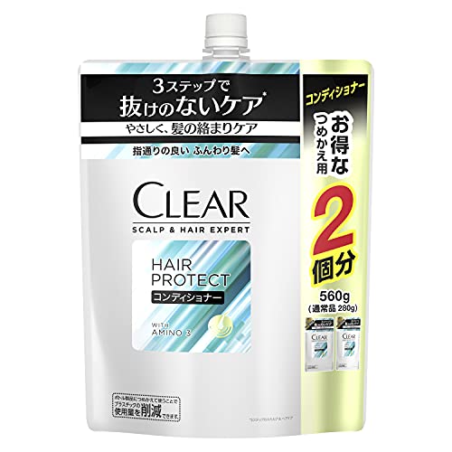 CLEAR Hair Protect Scalp Conditioner Refill 560g for Men