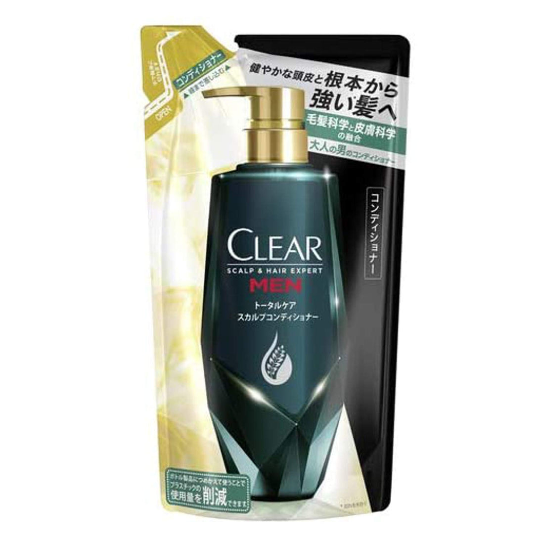 CLEAR For Men Total Care Scalp Conditioner Refill 280g