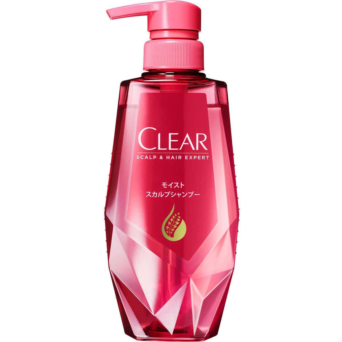 CLEAR Moist Scalp Shampoo Pump 370g for Japanese Hair Care