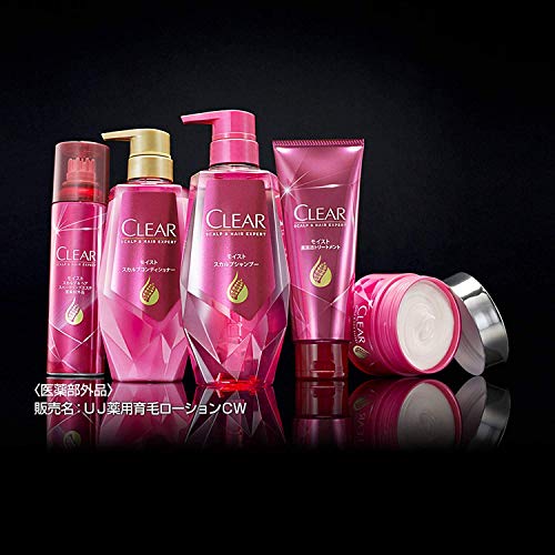 CLEAR Moist Scalp Shampoo Refill 300g for Japanese Hair Care