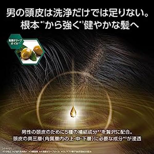 CLEAR All-in-One Shampoo Refill 280g Pack of 3 for Japanese Hair Care