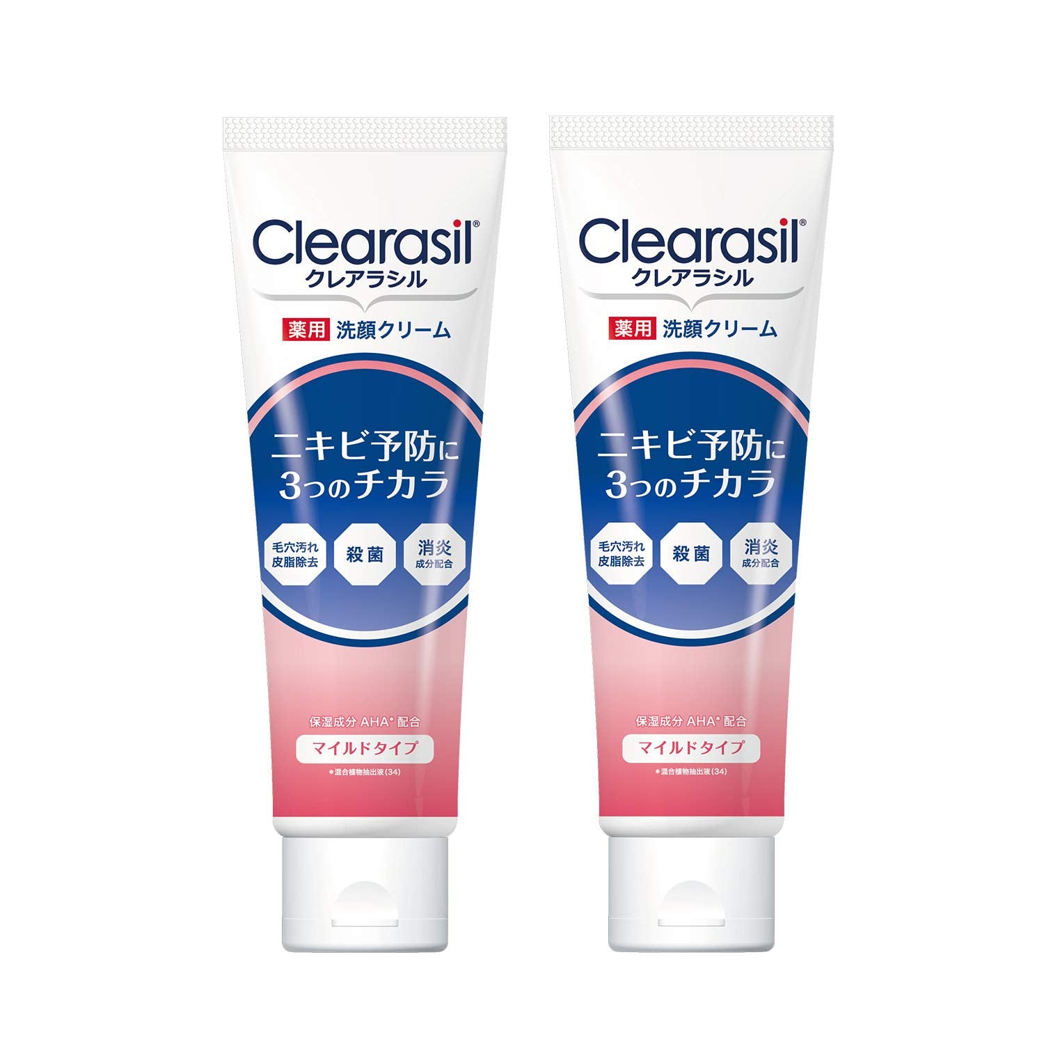 Clearasil Medicated Cleansing Foam Mild Type 120g for Gentle Care
