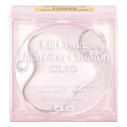 CLIO Kill Cover High Glow Cushion SPF50+ PA+++ for Radiant Skin
