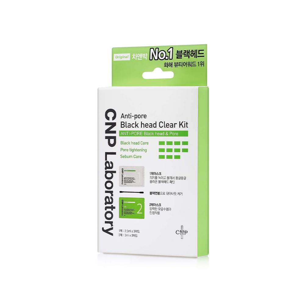 CNP Laboratory Blackhead Clear Kit for Pore Care 3 Treatments