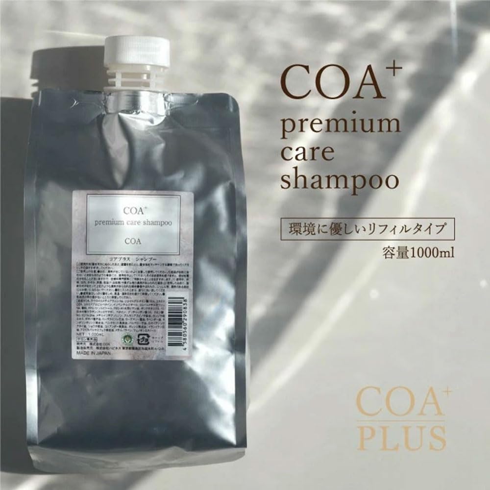 COA PLUS Premium Care Shampoo Refill 1000ml with Savon Scent