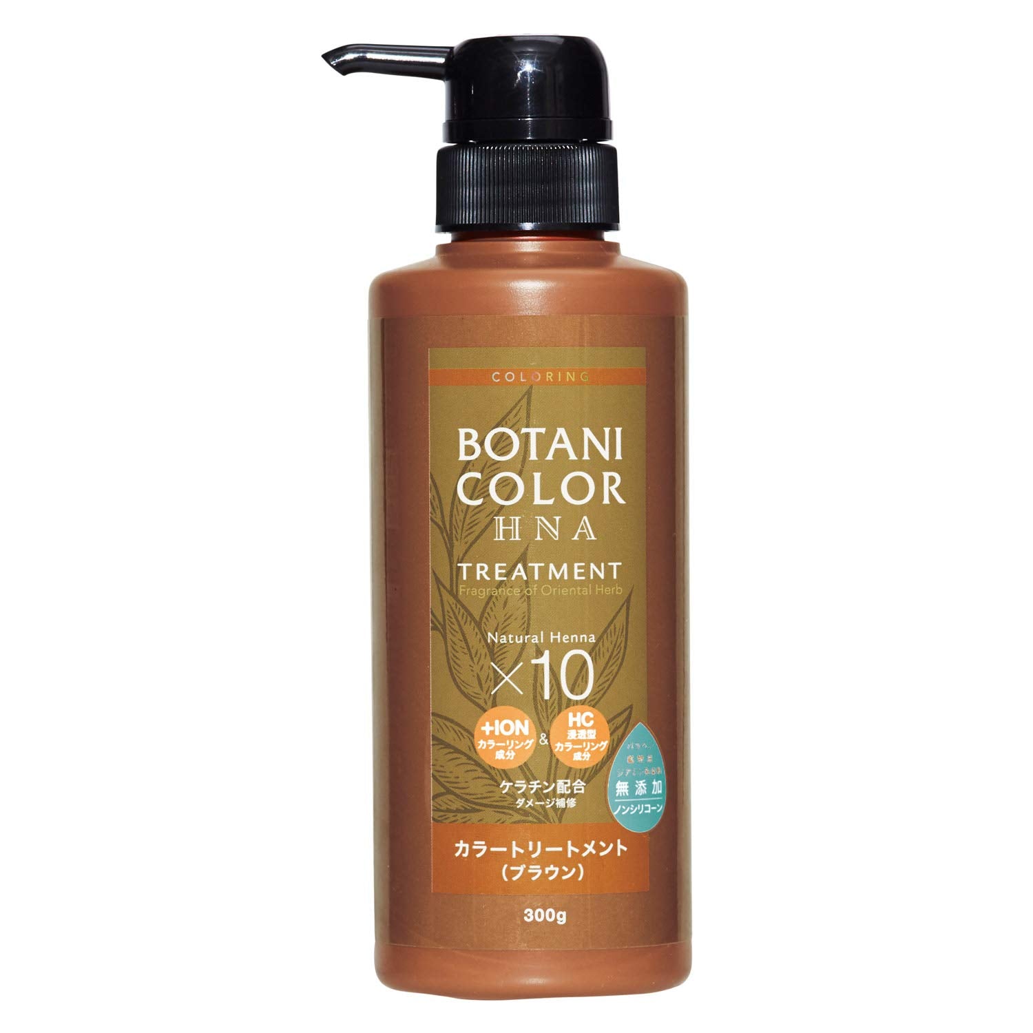 Motto Botanic Color Treatment Pump Type Brown 300g