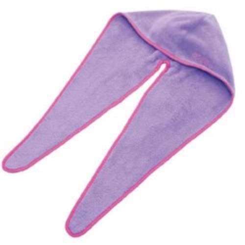 COJIT Quick Dry Hair Turban for Long Hair, Purple, to Reduce Drying Time