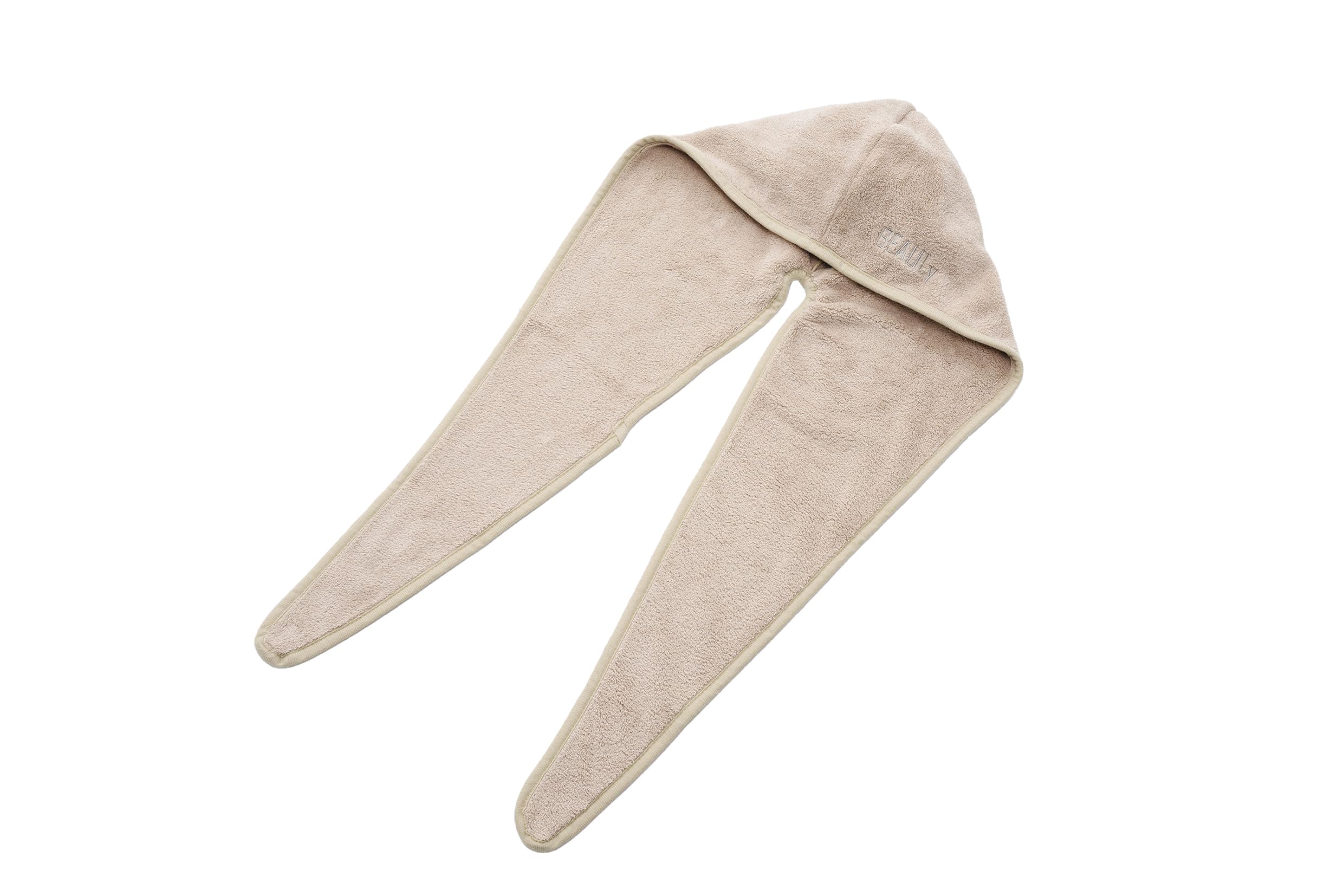 cogit コジット ドライヤーの時間を短縮 ロングヘアもOK BEAULy クイックドライヘアターバン Milk Tea