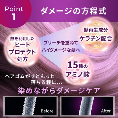 Colormore Purple Shampoo for Color-helped refine the look of Hair 200ml