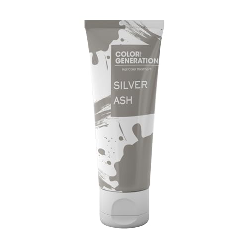 COLORR GENERATION SILVER ASH 200 grams Transparent silver with reduced yellow tones