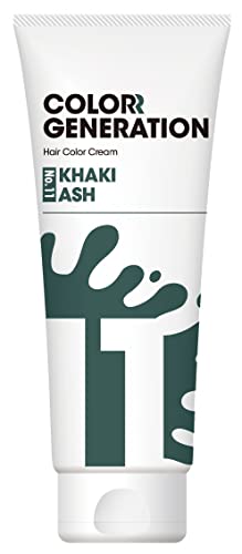 COLORR GENERATION KHAKI ASH Color Hair Cream 150 grams (x 1)